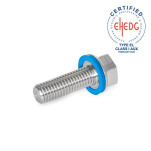 Viti, acciaio INOX, testa a profilo basso, Hygienic Design